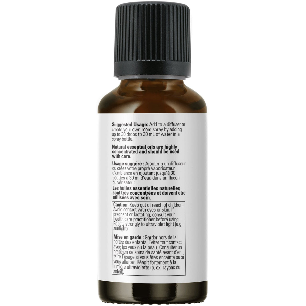 Now Bergamot Oil 30mL - Nutrition Plus