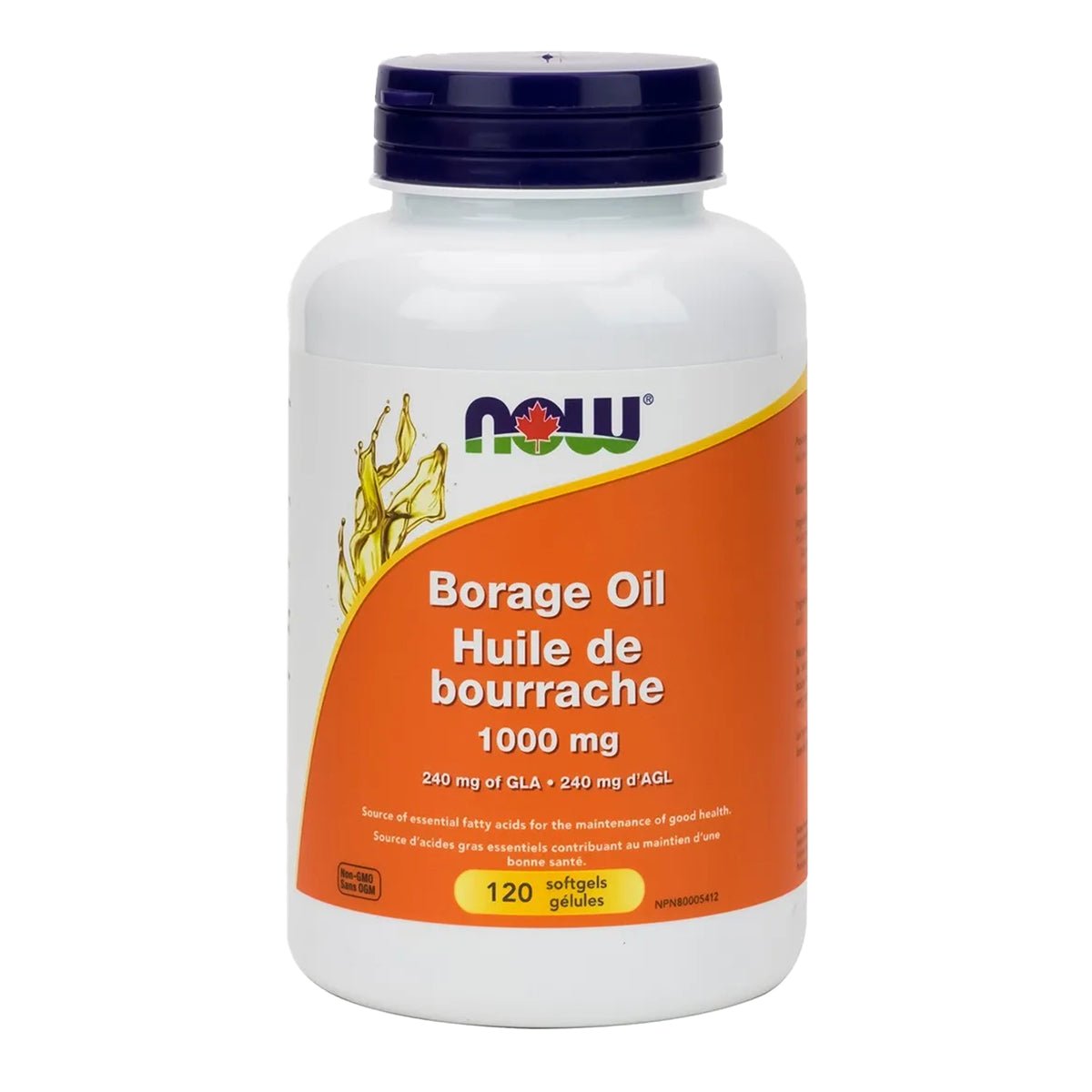 Now Borage Oil 1,000mg 120 Softgels - Nutrition Plus