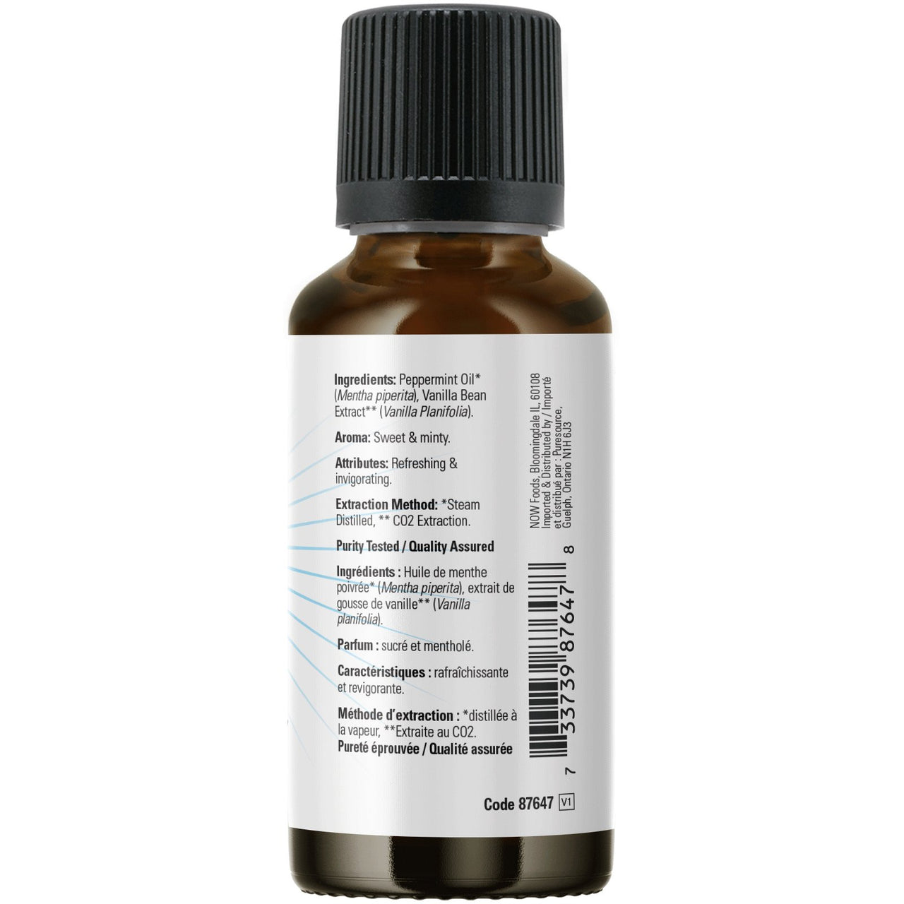 Now Candy Cane Oil Blend 30mL - Nutrition Plus