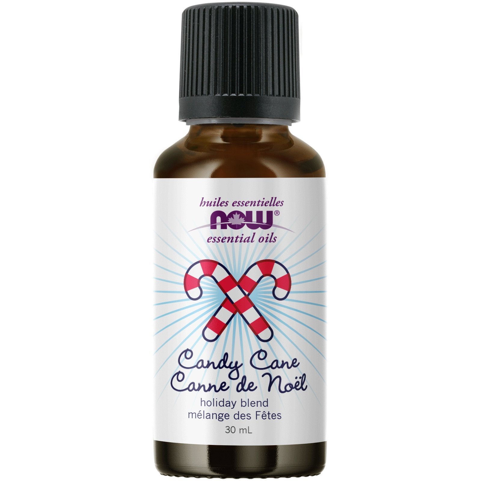 Now Candy Cane Oil Blend 30mL - Nutrition Plus