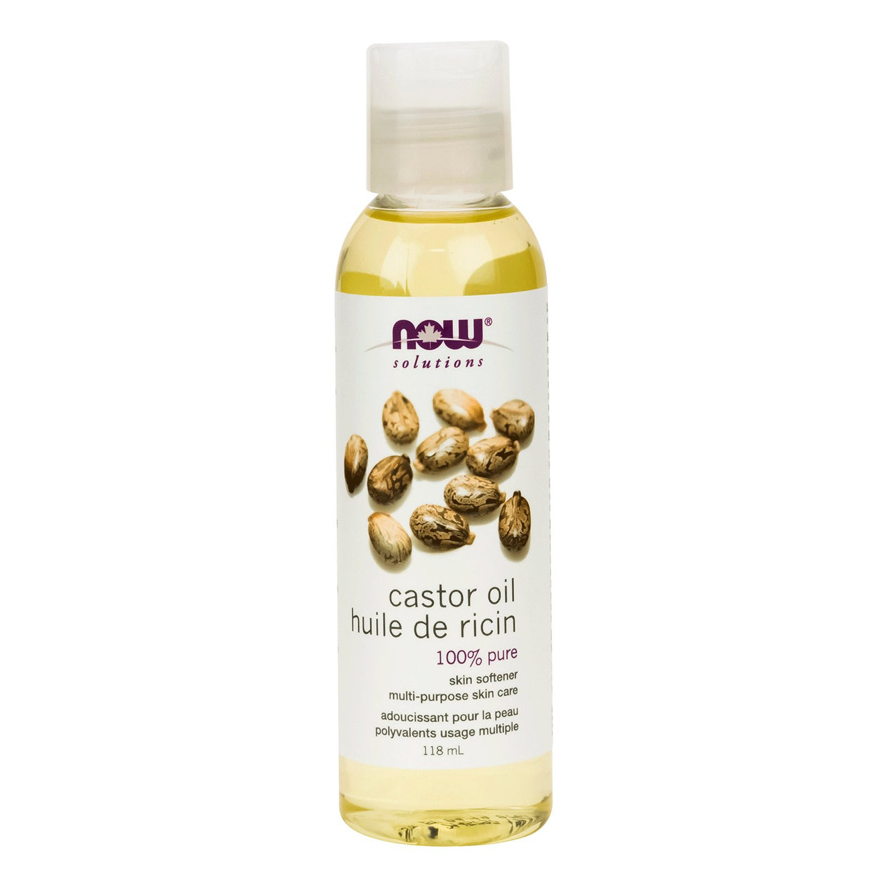 Now Castor Oil 118mL - Nutrition Plus