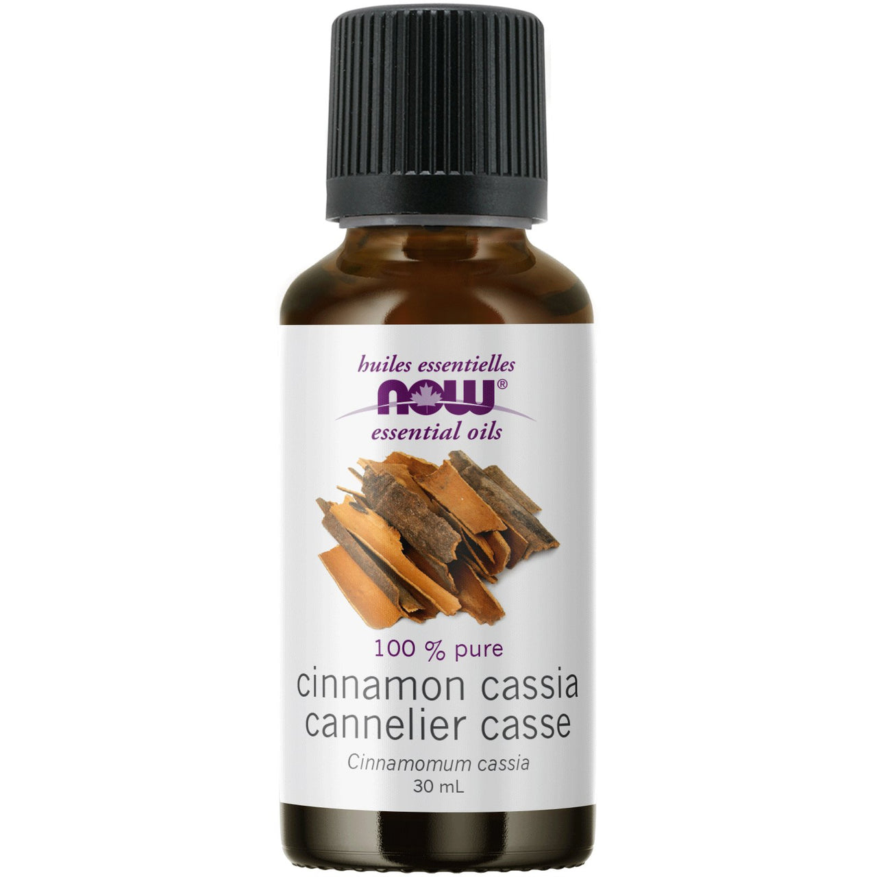 Now Cinnamon Cassia Oil 30mL - Nutrition Plus