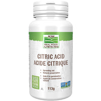 Thumbnail for Now Citric Acid Powder 113 Grams - Nutrition Plus