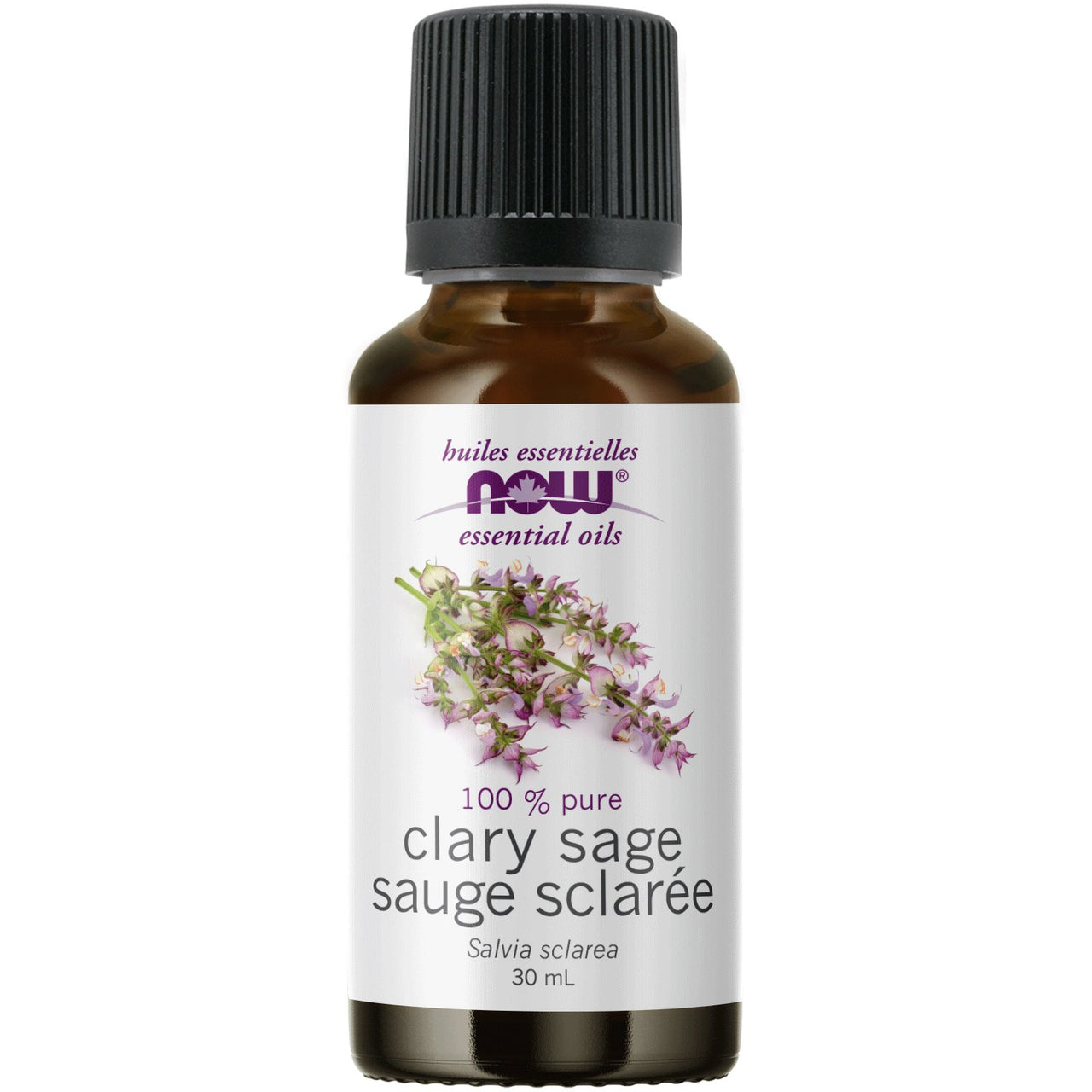 Now Clary Sage Oil 30mL - Nutrition Plus