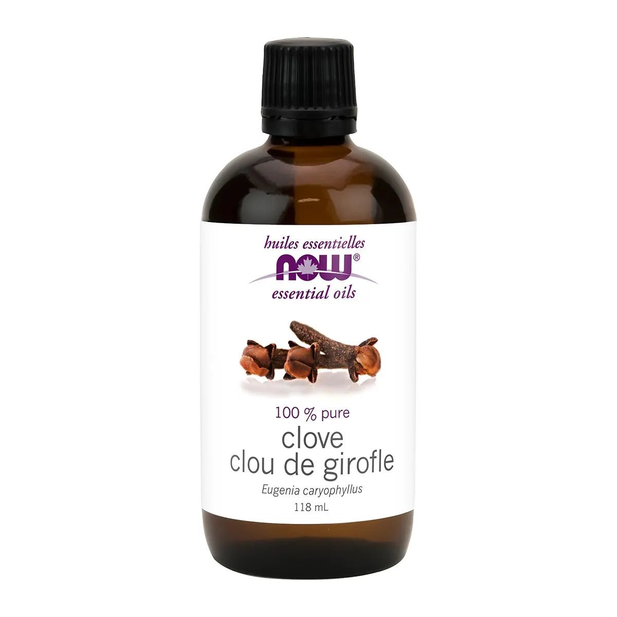 Now Clove Oil, 100% Pure 118mL - Nutrition Plus