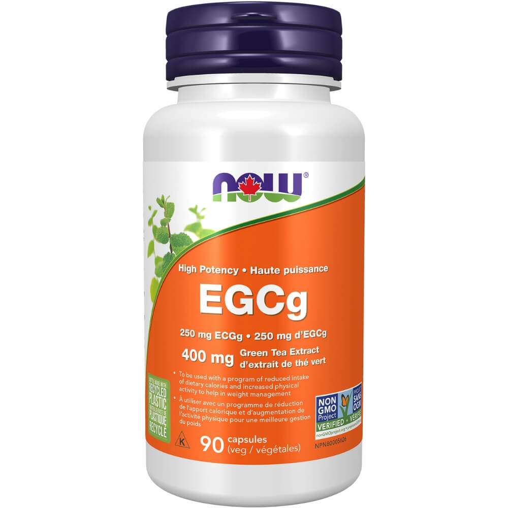 Now EGCg Green Tea Extract 400mg 90 Veg Capsules - Nutrition Plus