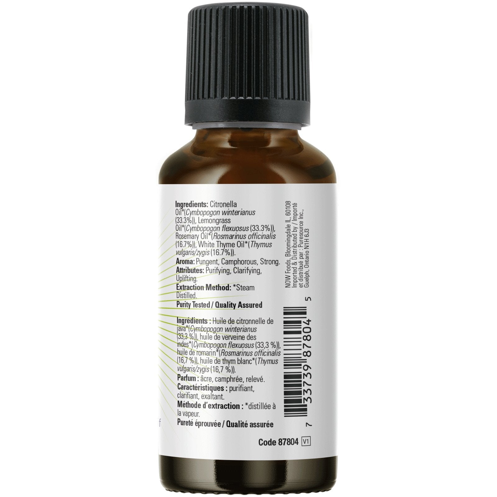 Now Essential Oil Blend Outdoor Living 30mL - Nutrition Plus