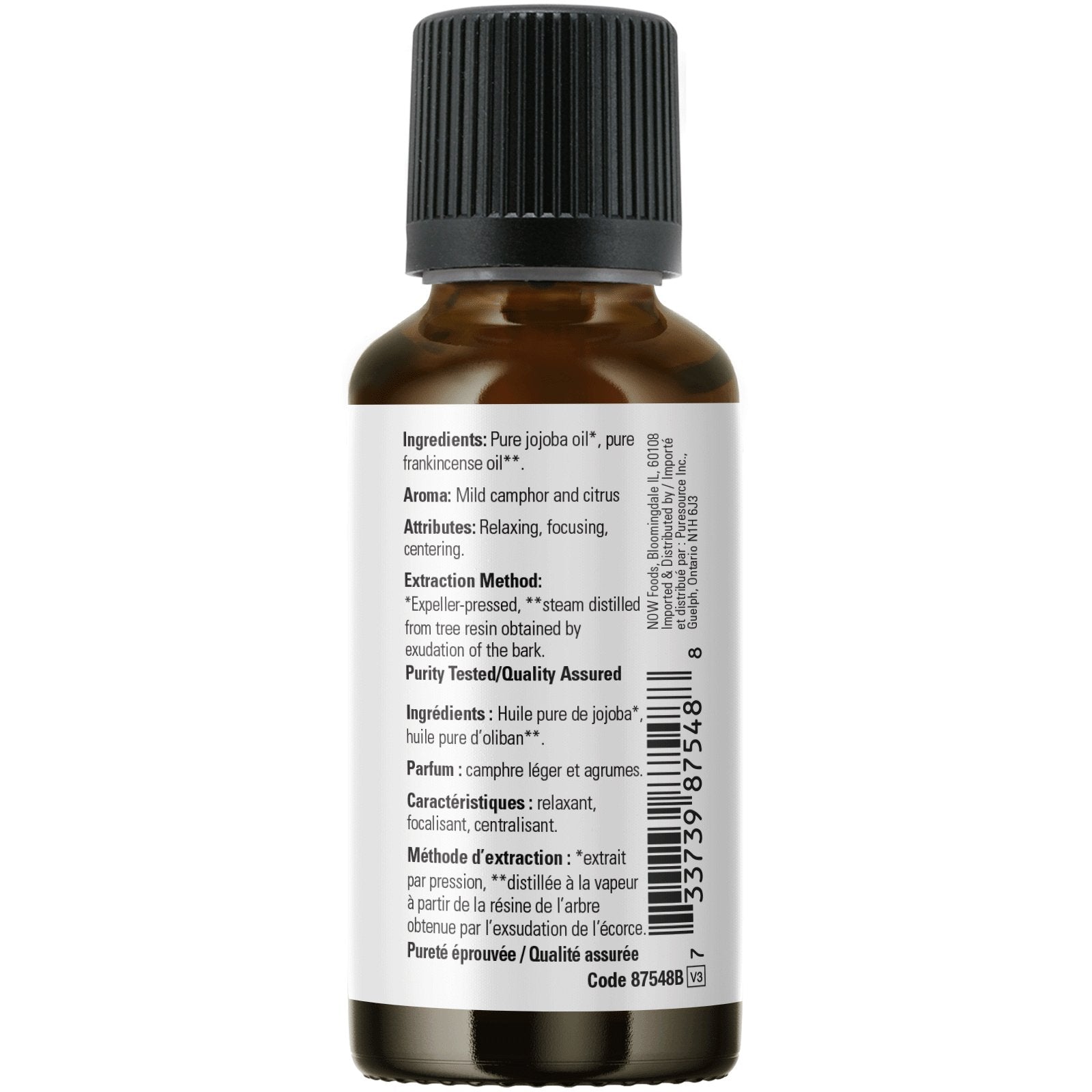 Now Frankincense Oil Blend 30mL - Nutrition Plus