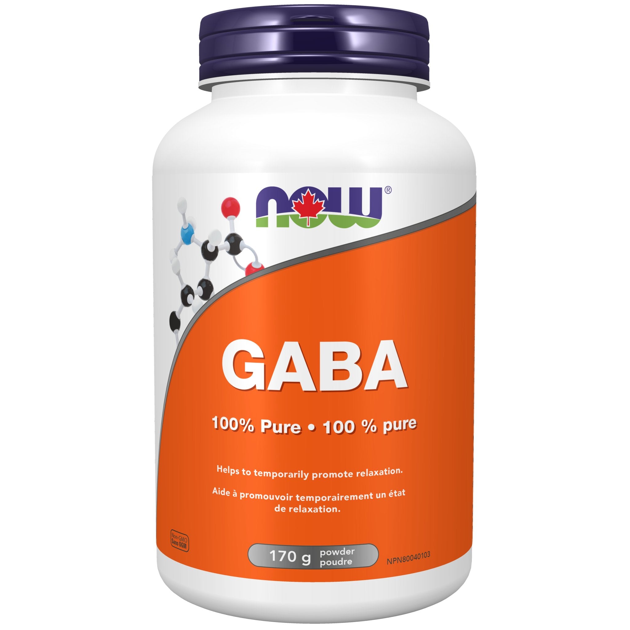 Now GABA Pure Powder 170 Grams - Nutrition Plus