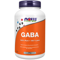 Thumbnail for Now GABA Pure Powder 170 Grams - Nutrition Plus