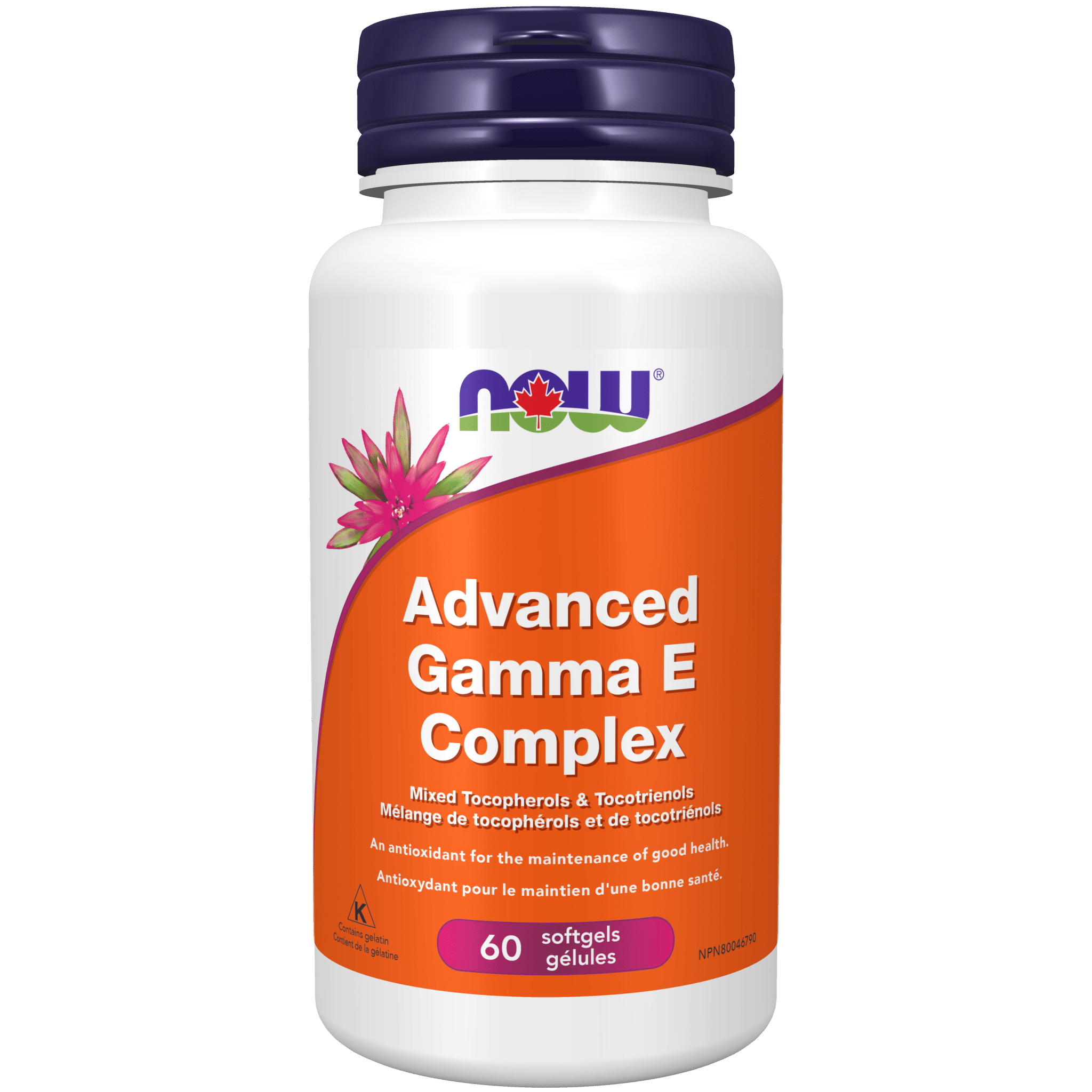 Now Gamma E Complex (Tocopherols/Tocotrienols) 60 Softgels - Nutrition Plus