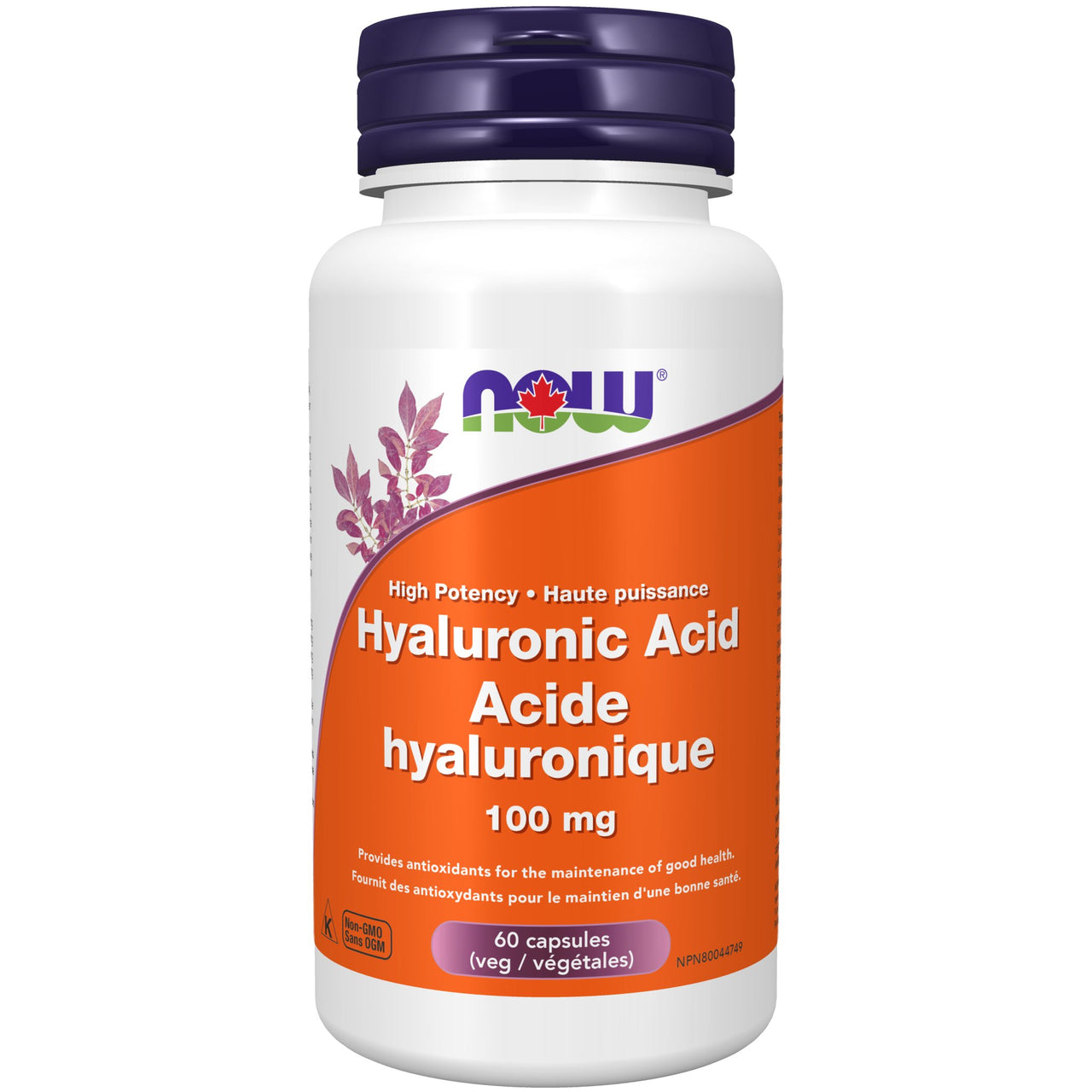 Now Hyaluronic Acid 100mg Veg Capsules - Nutrition Plus