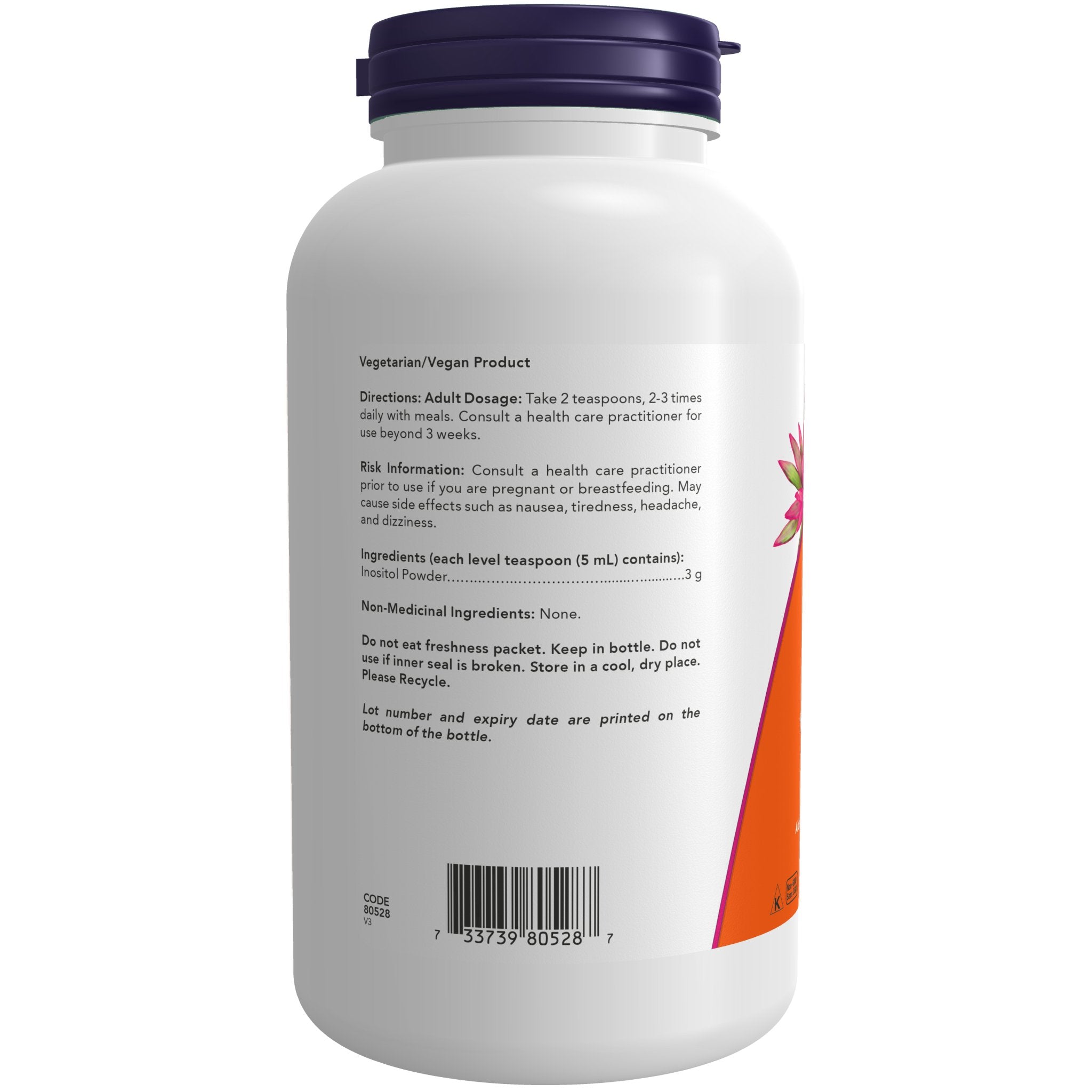 Now Inositol 100% Pure Powder - Nutrition Plus