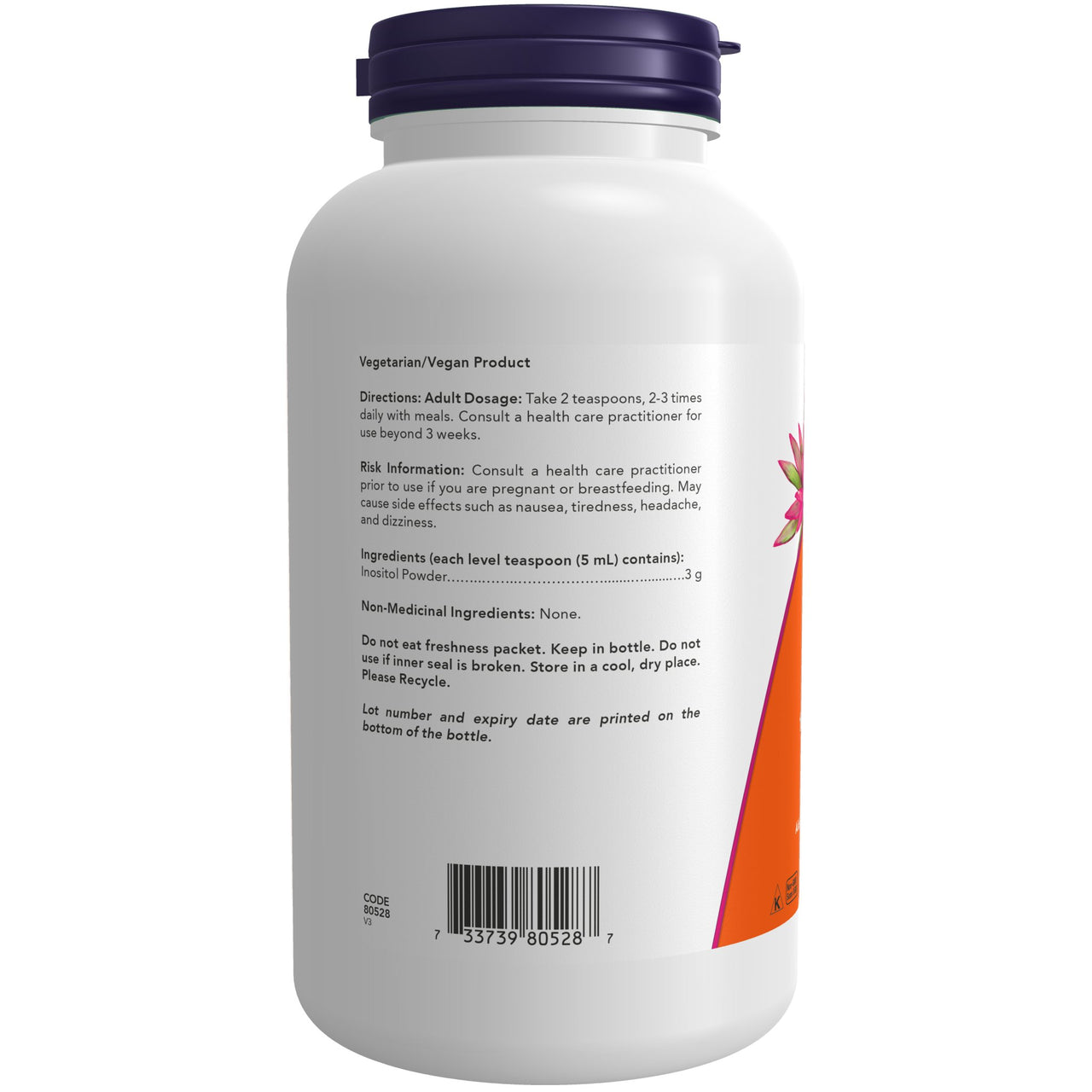 Now Inositol 100% Pure Powder - Nutrition Plus