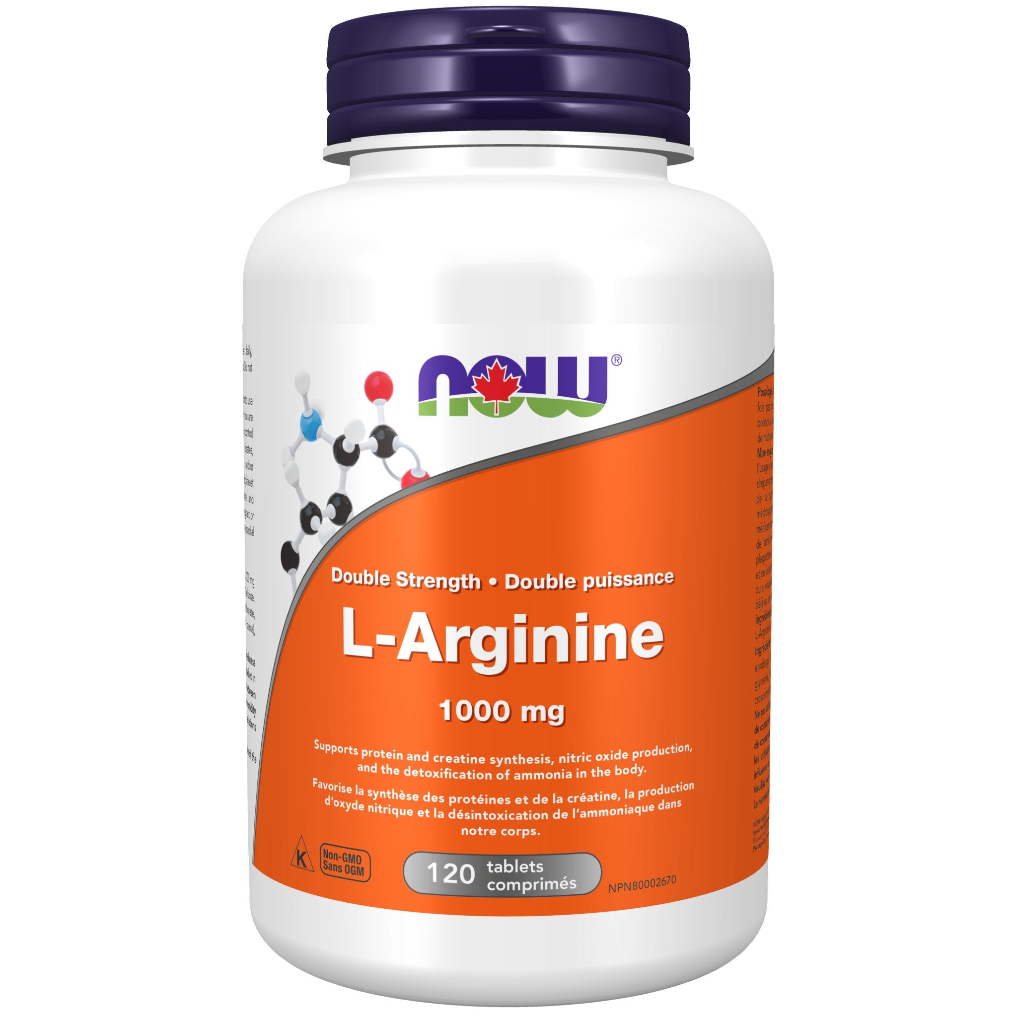 Now L - Arginine 1,000mg 120 Tablets - Nutrition Plus