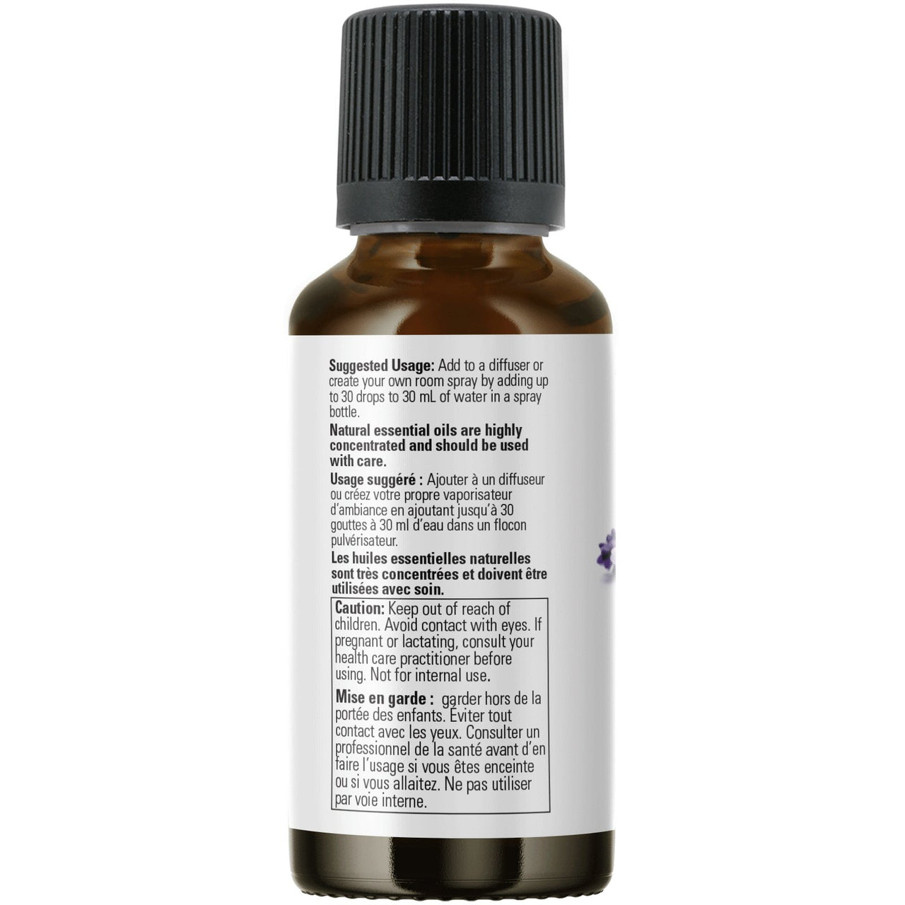 Now Lavender Oil 100% Pure, 30mL - Nutrition Plus