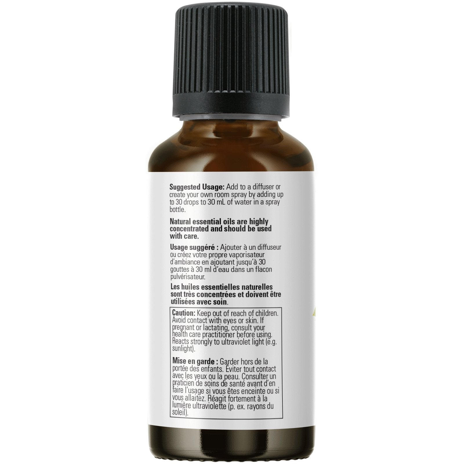 Now Lemon Oil 30mL - Nutrition Plus