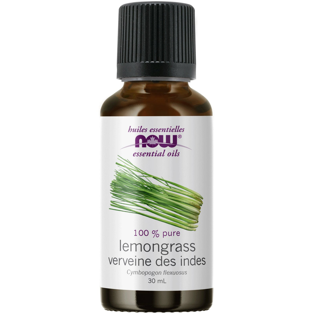 Now Lemongrass Oil 30mL - Nutrition Plus