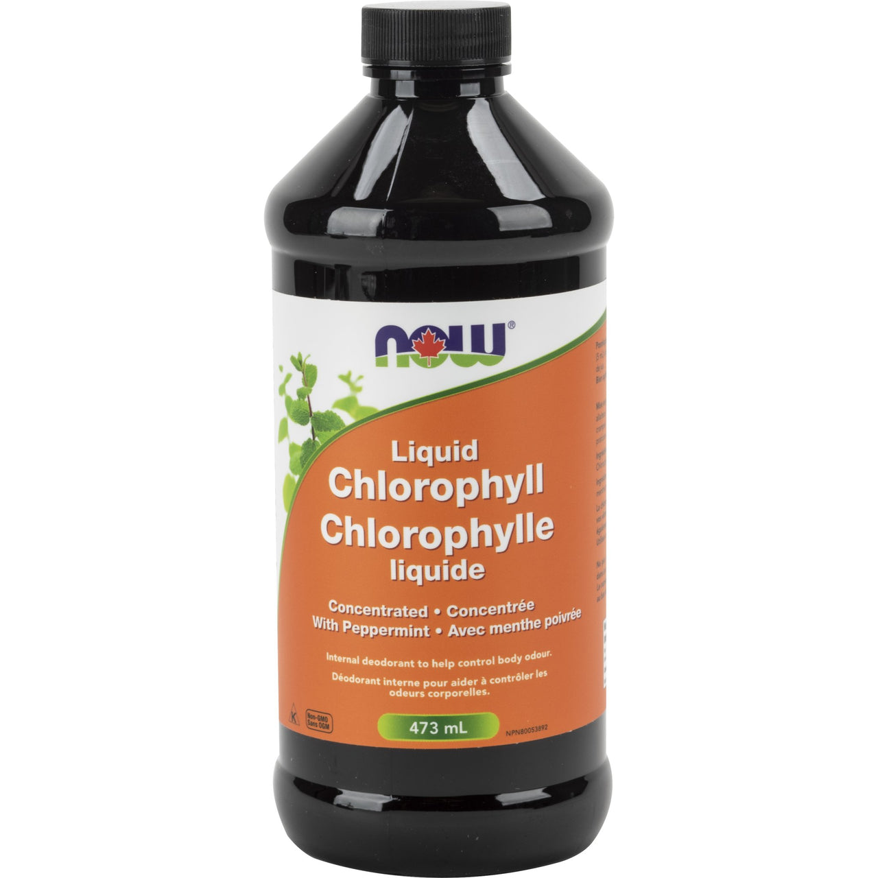 Now Liquid Chlorophyll Peppermint 474mL - Nutrition Plus