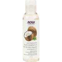 Thumbnail for Now Liquid Coconut Oil, Pure Fractionated - Nutrition Plus