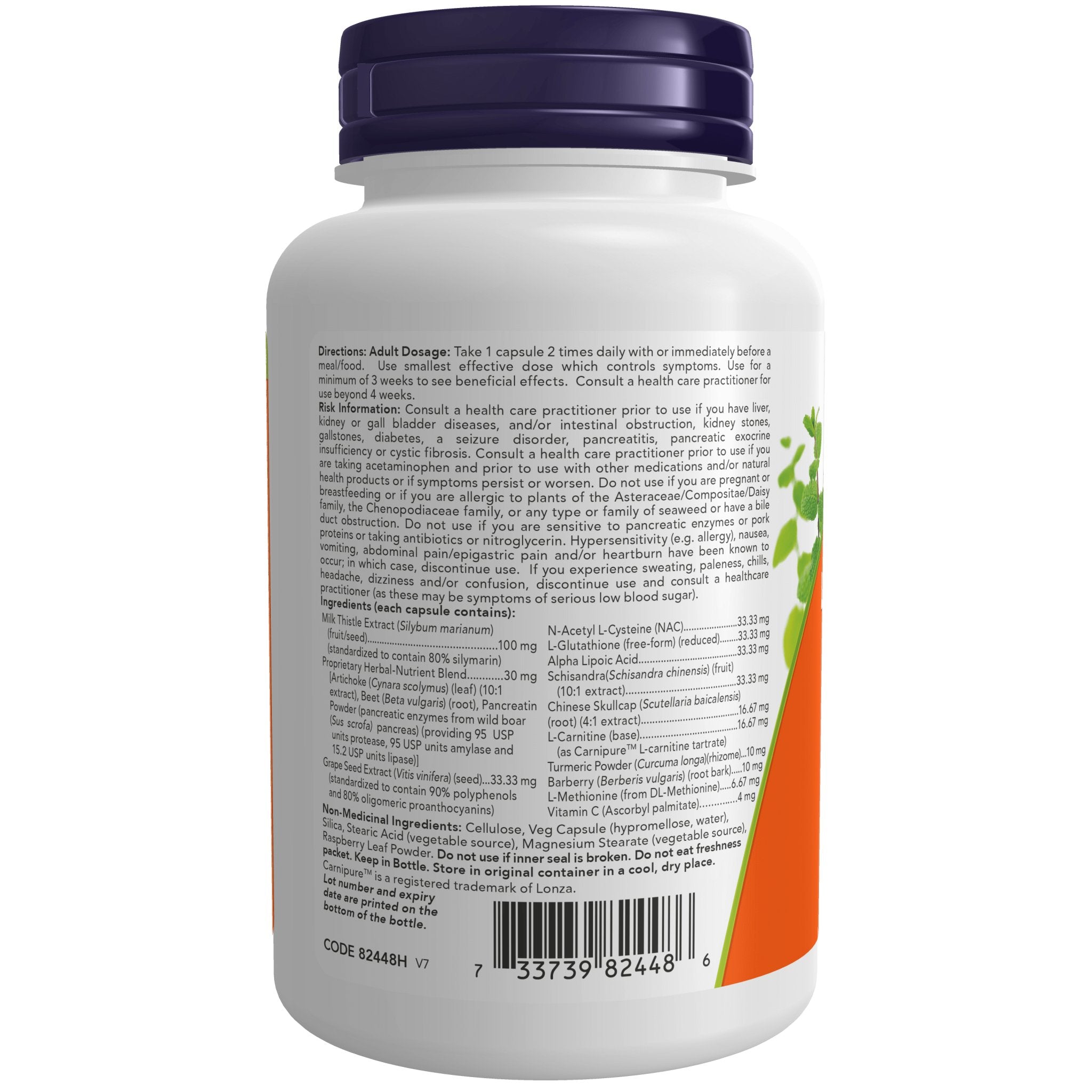 Now Liver Support 90 Veg Capsules, Liver Refresh - Nutrition Plus