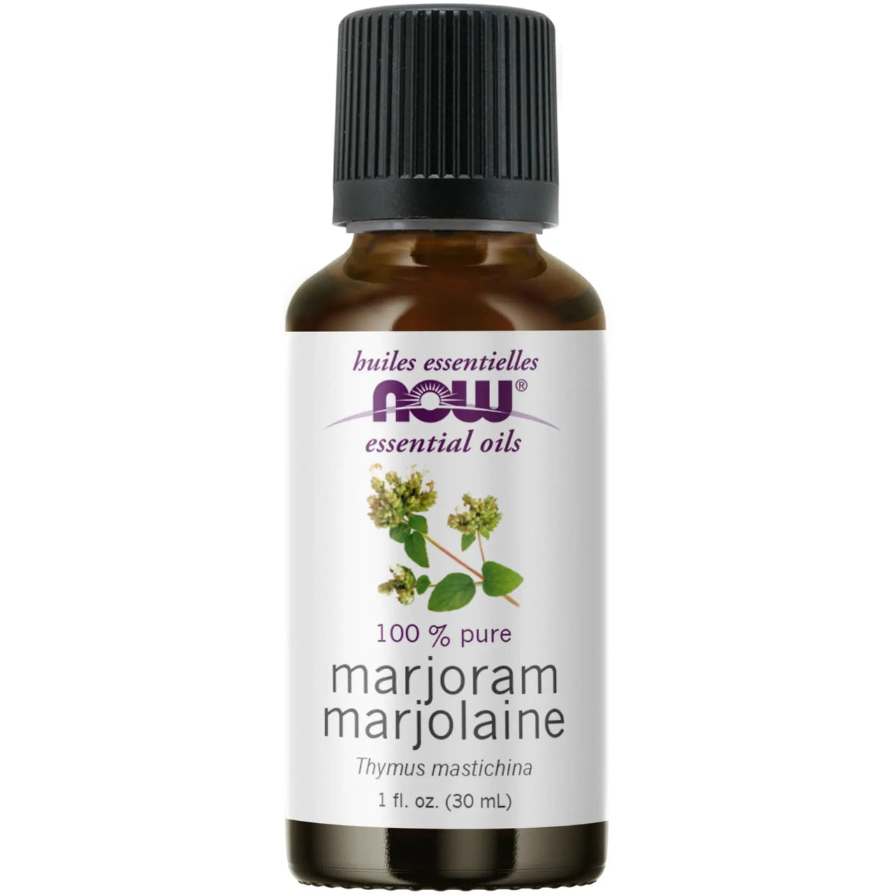 Now Marjoram Oil 30mL - Nutrition Plus