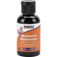 Thumbnail for Now Melatonin Liquid Vanilla Citrus 59mL - Nutrition Plus