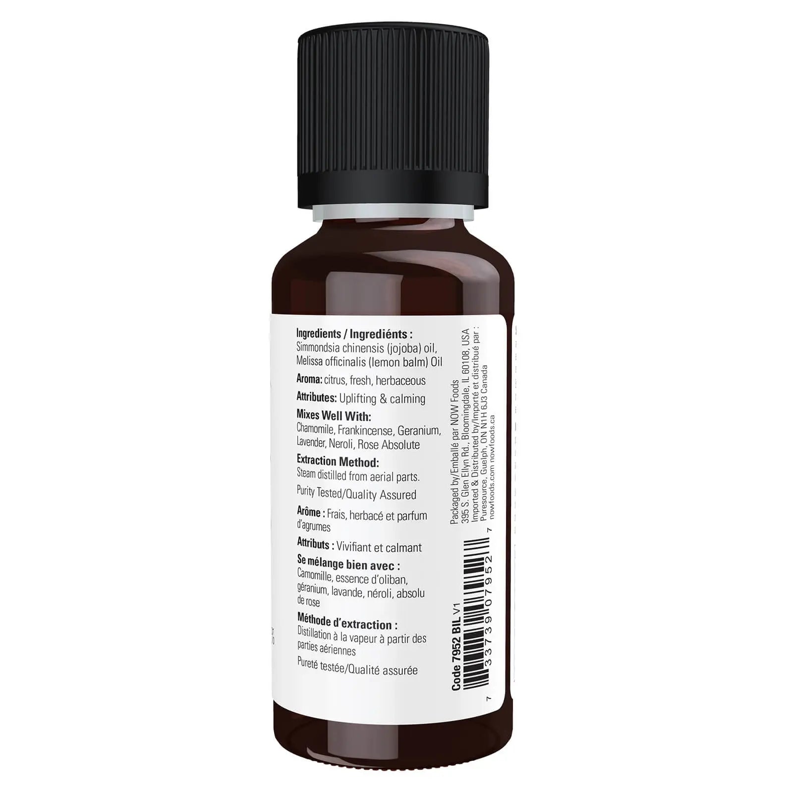 Now Melissa Oil Blend 30mL - Nutrition Plus