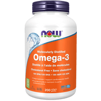 Thumbnail for Now Omega - 3 1,000mg 200 Softgels - Nutrition Plus