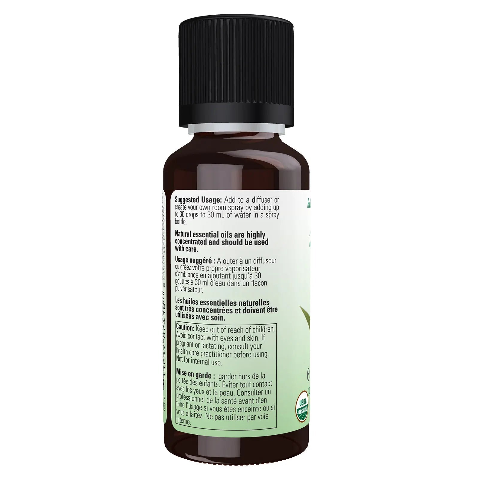 Now Organic Eucalyptus Oil 30mL - Nutrition Plus