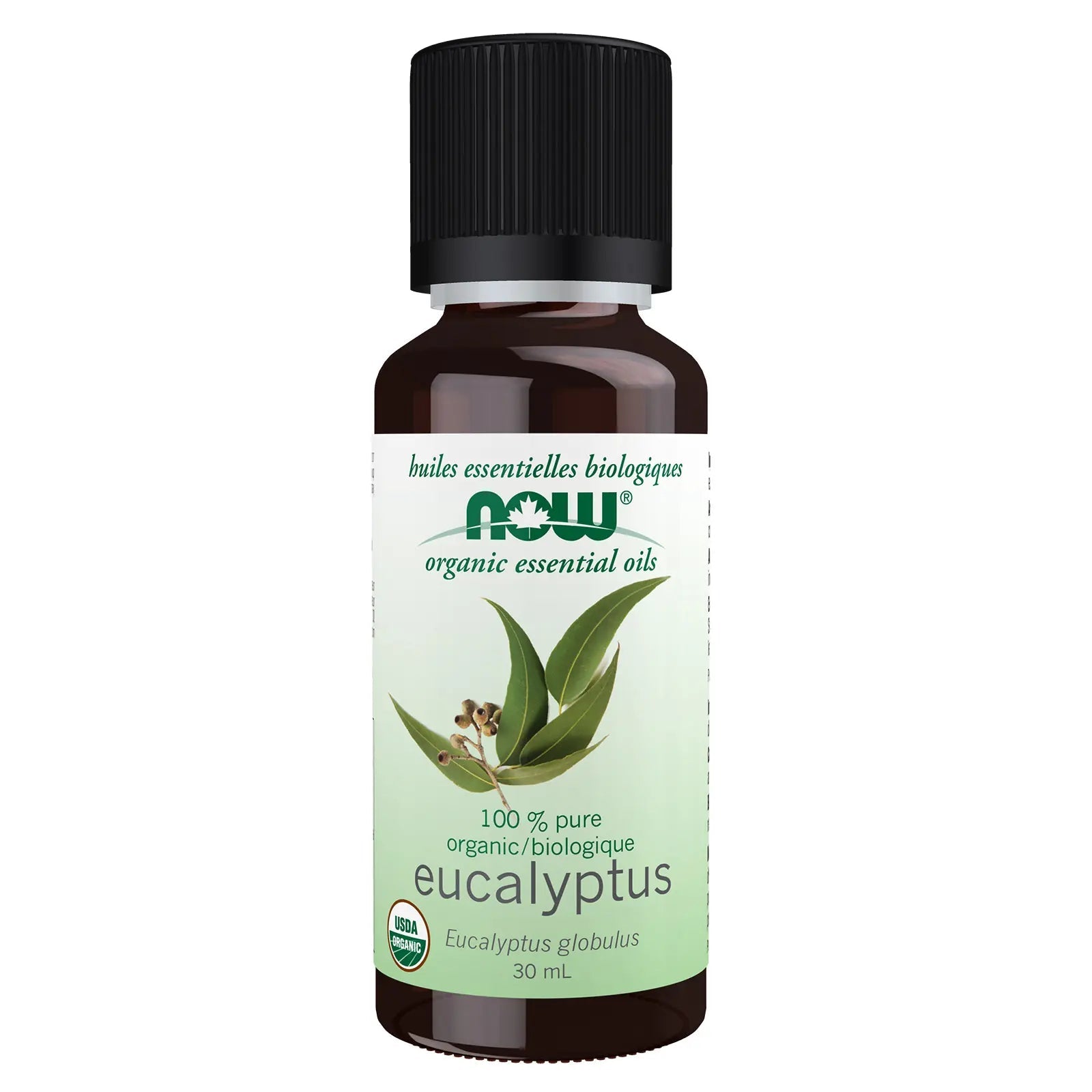 Now Organic Eucalyptus Oil 30mL - Nutrition Plus