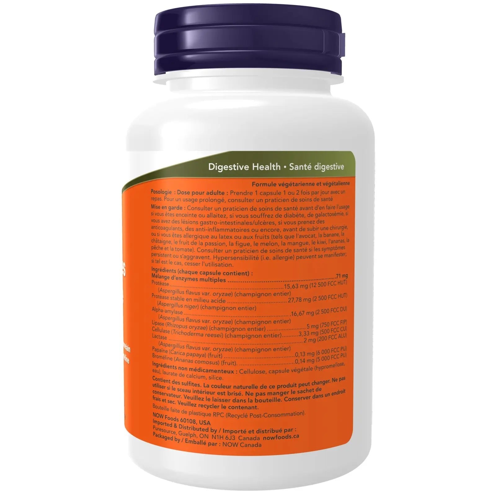 Now Plant Enzymes 120 Veg Capsules, Digestive Enzymes - Nutrition Plus