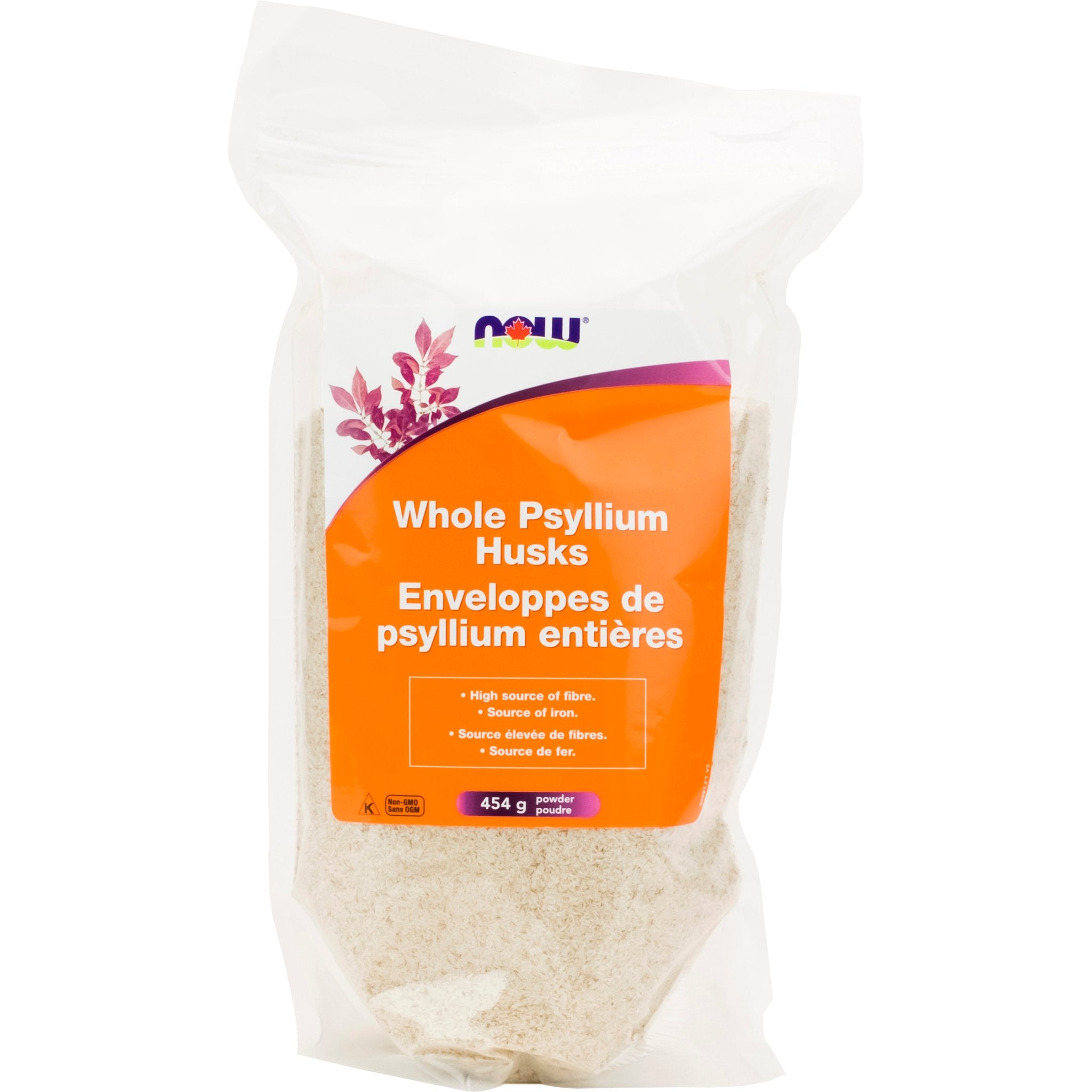 Now Psyllium Husks Whole 454 Grams - Nutrition Plus