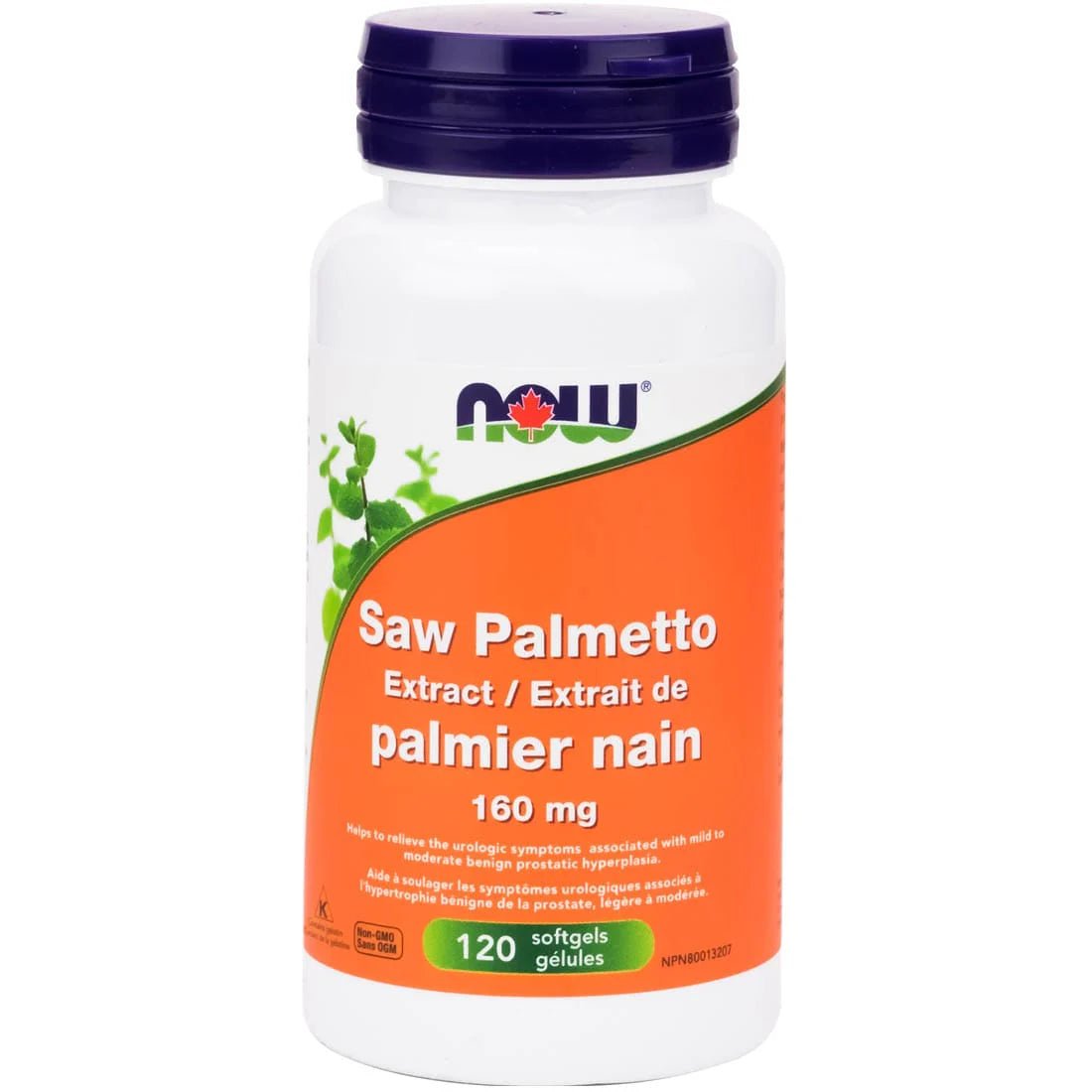 Now Saw Palmetto Extract 160mg 120 Softgels - Nutrition Plus