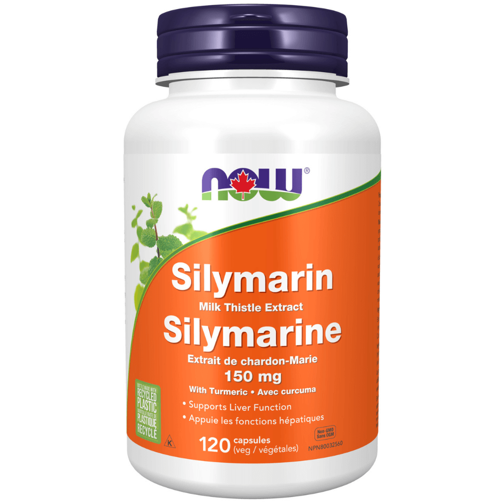 Now Silymarin Milk Thistle Extract 150mg 120 Veg Capsules - Nutrition Plus