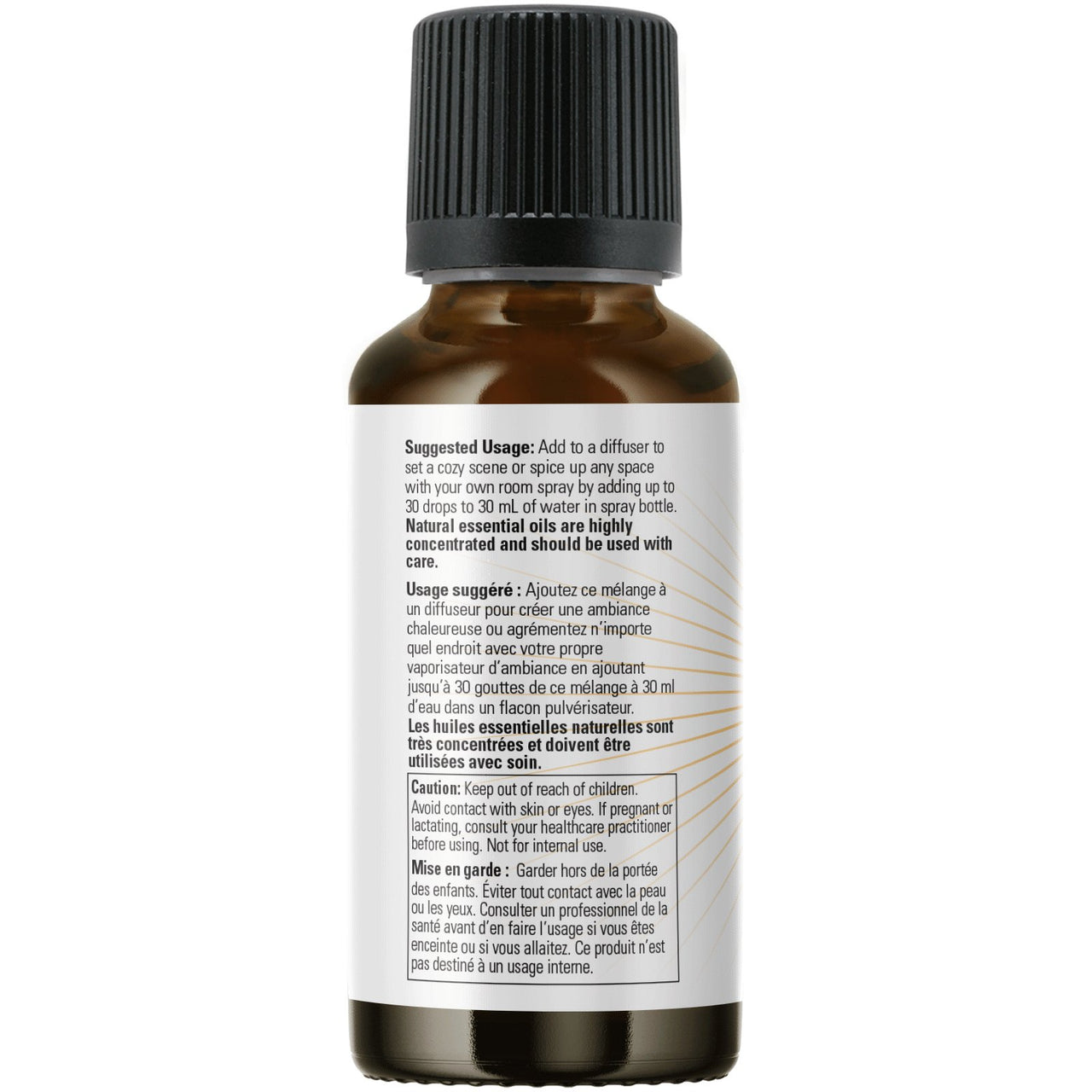 Now Spiced Cider Essential Oil Blend 30mL - Nutrition Plus