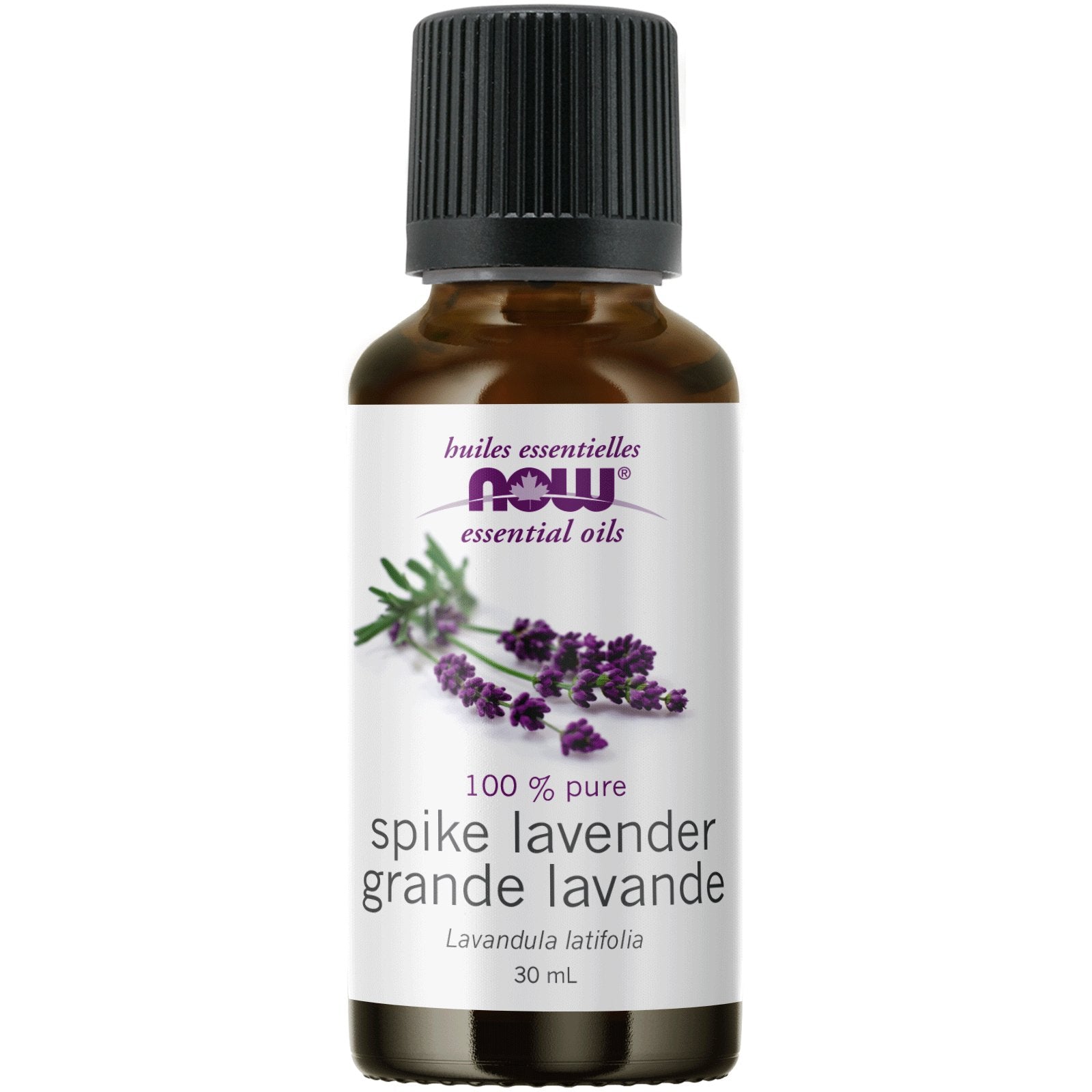 Now Spike Lavender Oil 30mL - Nutrition Plus