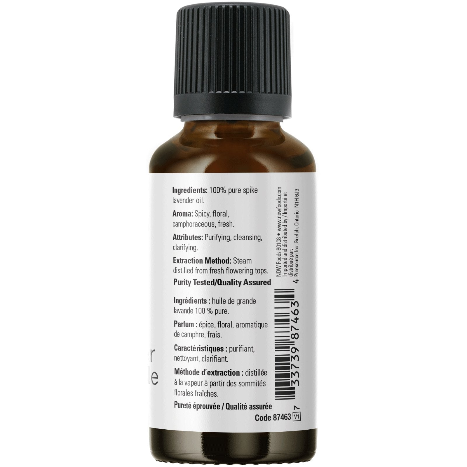 Now Spike Lavender Oil 30mL - Nutrition Plus