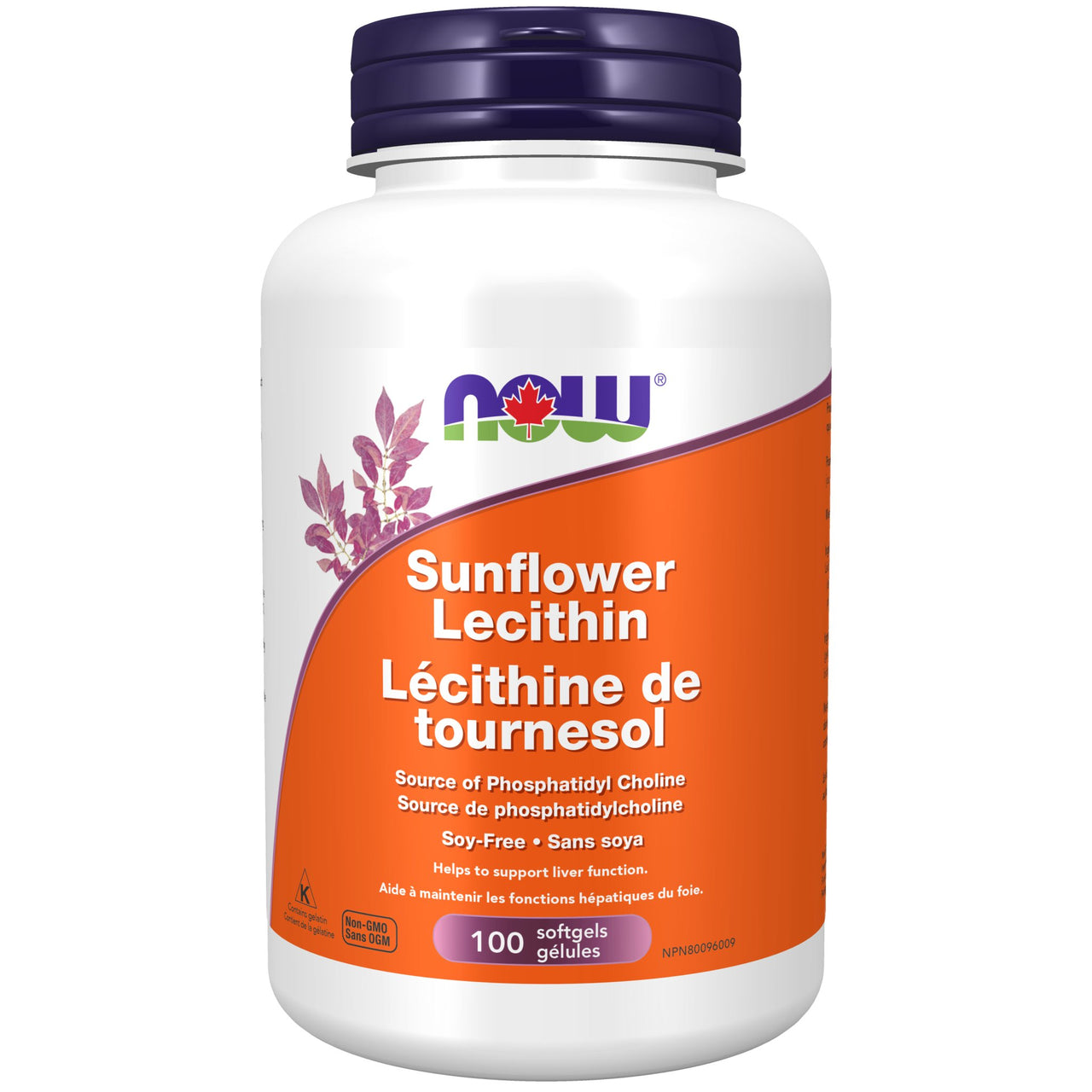 Now Sunflower Lecithin 100 Softgels - Nutrition Plus