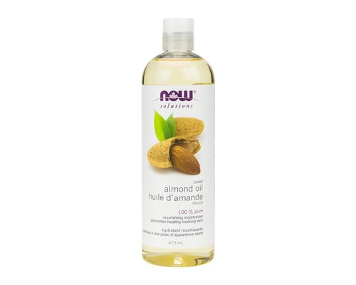 Now Sweet Almond Oil 473mL - Nutrition Plus