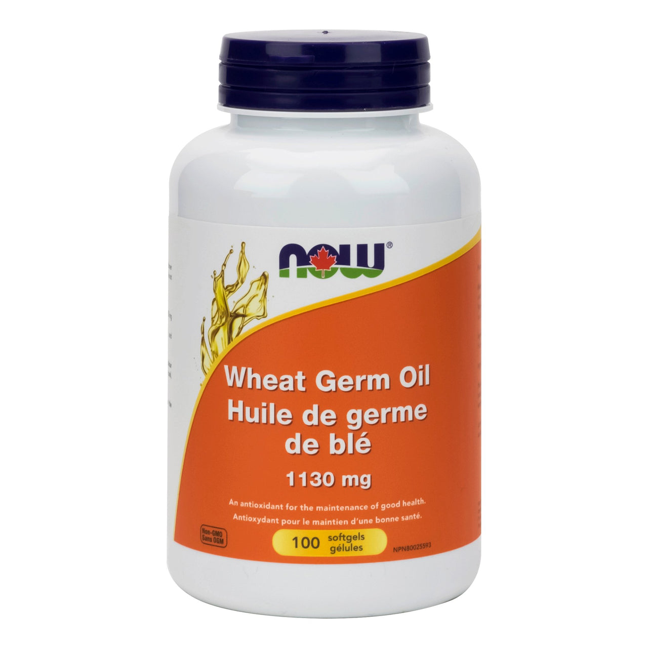 Now Wheat Germ Oil 100 Softgels - Nutrition Plus