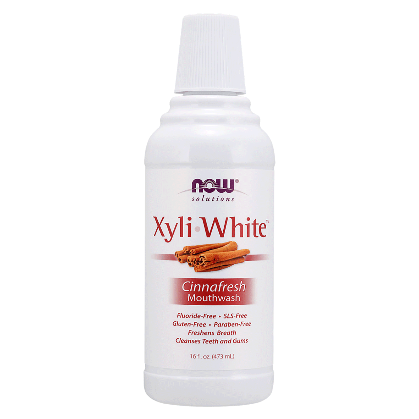 Now Xyliwhite™ Cinnafresh Mouthwash 473mL - Nutrition Plus