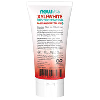 Thumbnail for Now Xyliwhite™ Strawberry Splash Toothpaste Gel for Kids 85 Grams - Nutrition Plus