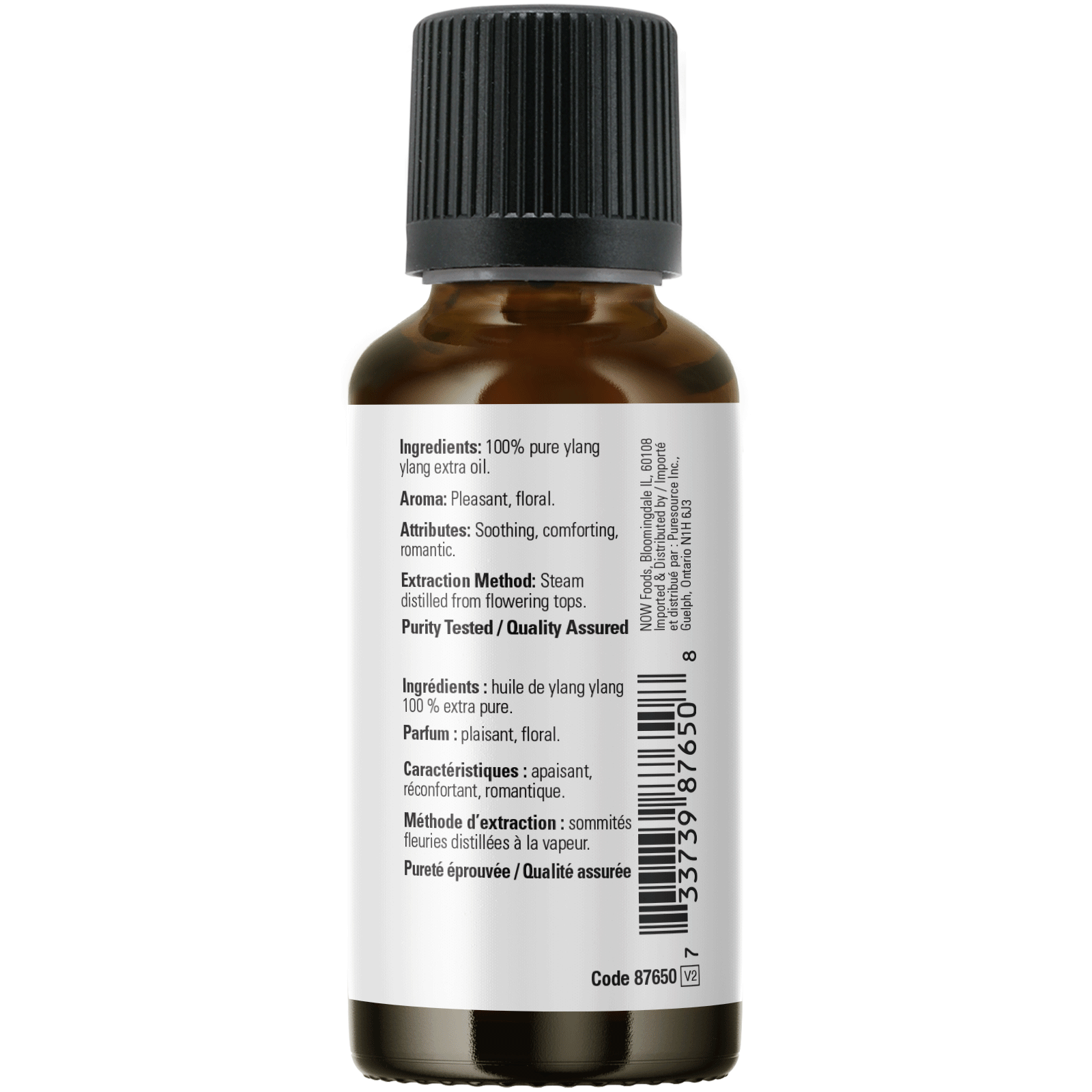 Now Ylang Ylang Extra Essential Oil Blend 30mL - Nutrition Plus