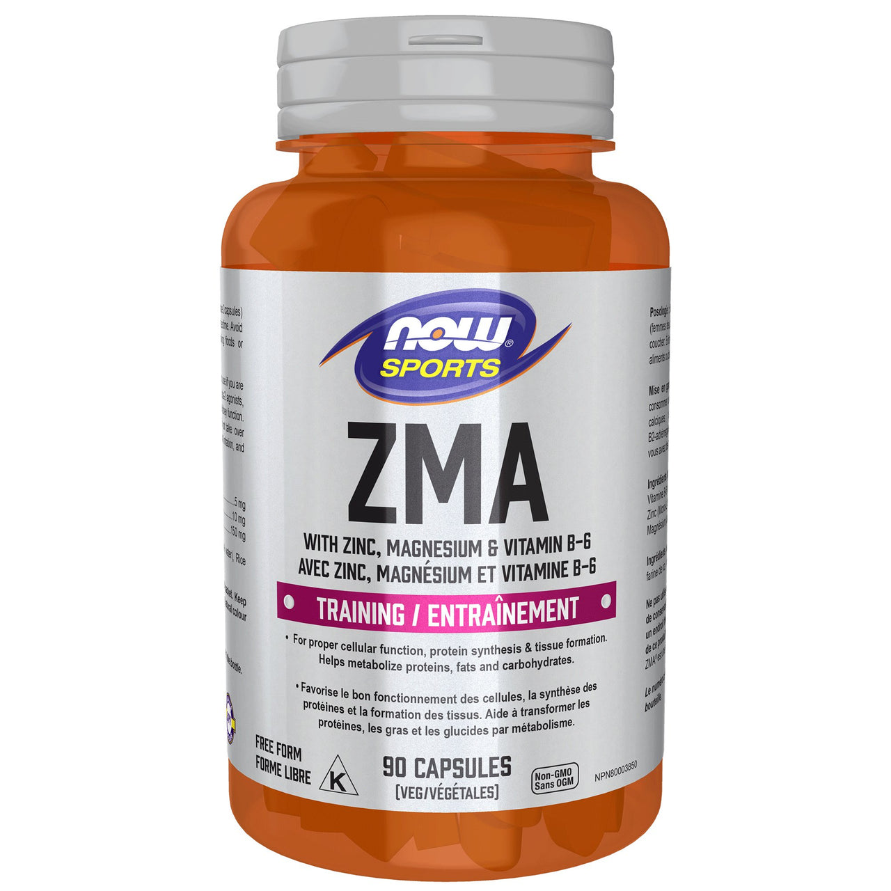 NowSports ZMA 90 Veg Capsules - Nutrition Plus