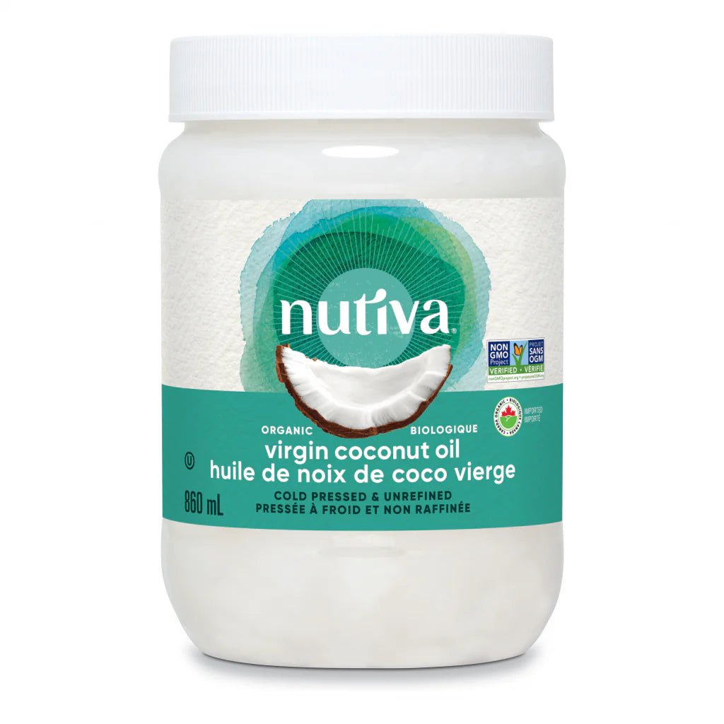 Nutiva Virgin Coconut Oil 860mL - Nutrition Plus