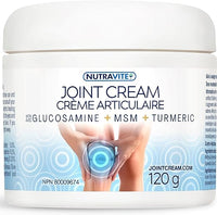 Thumbnail for Nutravite Joint Cream with Glucosamine & MSM 120 Grams plus Curcumin - Nutrition Plus