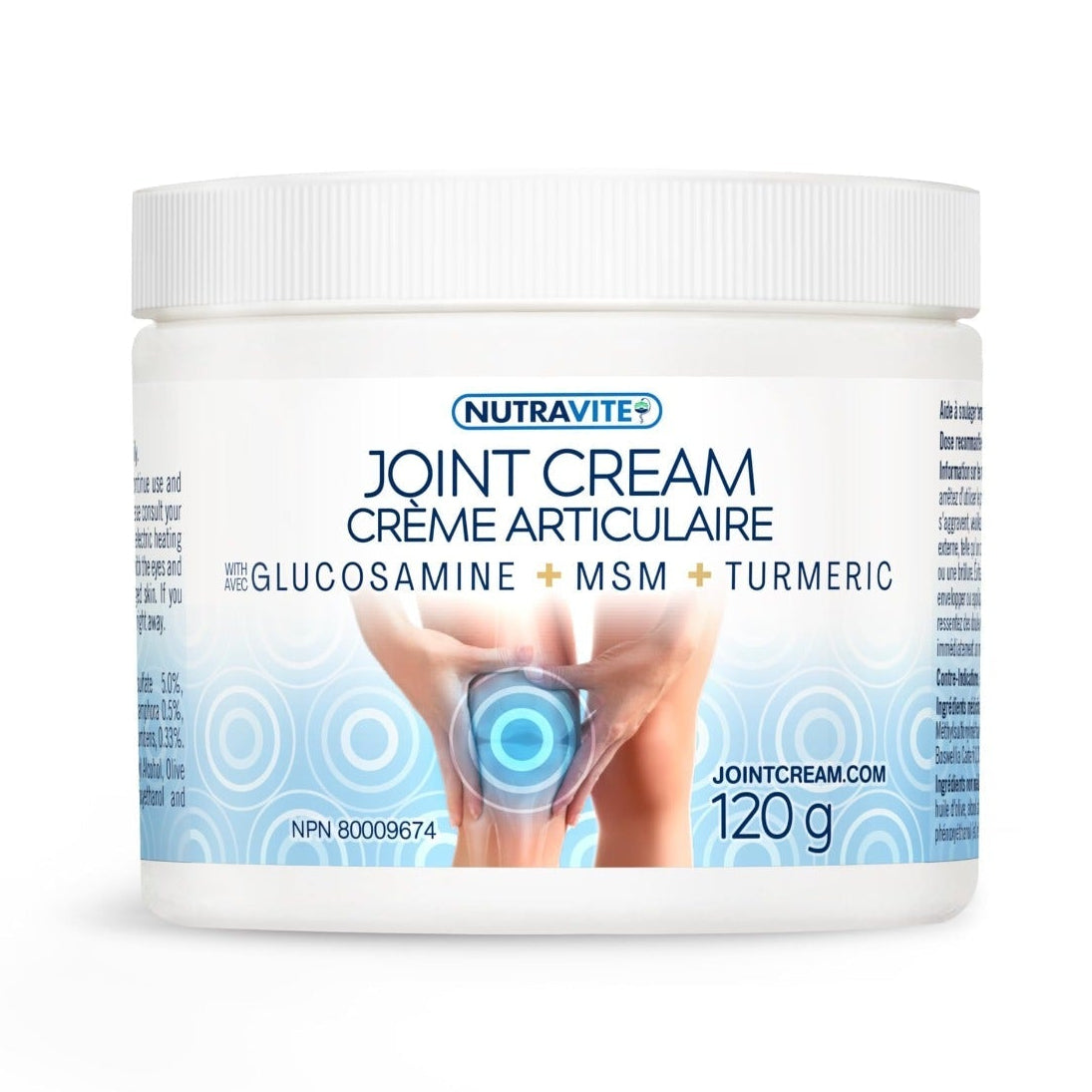 Nutravite Joint Cream with Glucosamine & MSM 120 Grams plus Curcumin