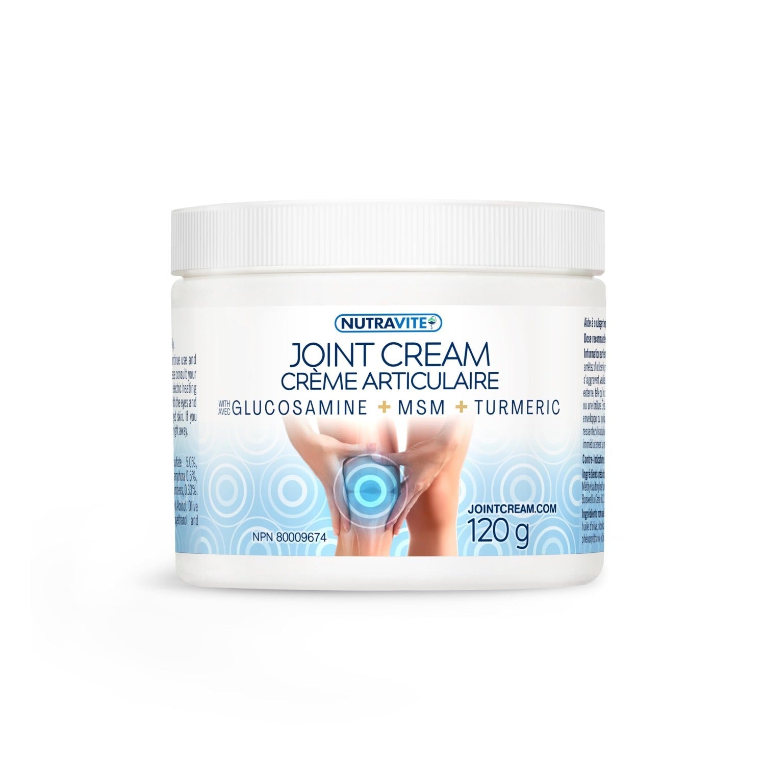 Nutravite Joint Cream with Glucosamine & MSM 120 Grams plus Curcumin - Nutrition Plus