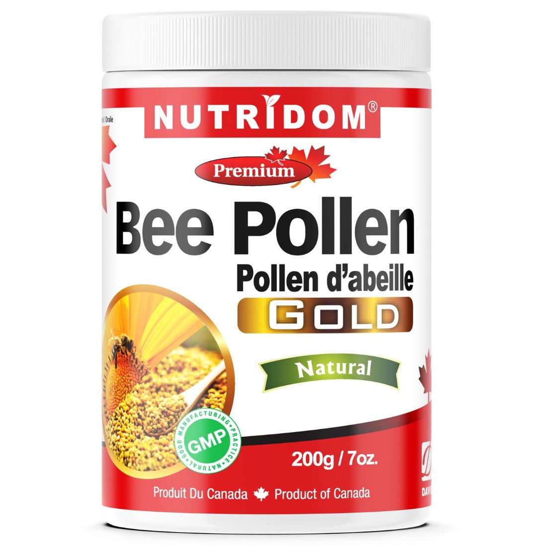 Nutridom Bee Pollen Gold 200 Grams - Nutrition Plus